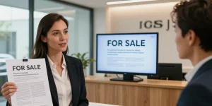 affiche agence immobiliere